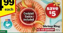 M & M Food Market Shrimp Ring offer