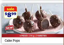 M & M Food Market Cake Pops offer
