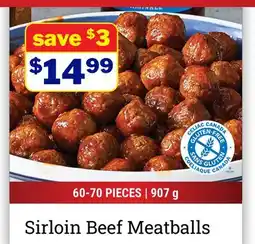 M & M Food Market Sirloin Beef Meatballs offer