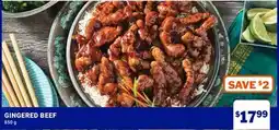 M & M Food Market GINGERED BEEF offer