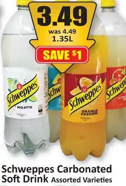 Starsky Schweppes Carbonated Soft Drink offer