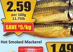 Starsky Hot Smoked Mackerel offer