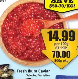 Starsky Fresh Ikura Caviar offer