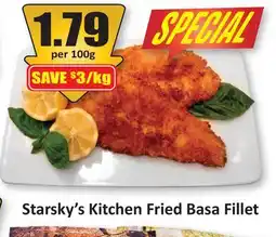 Starsky Starsky's Kitchen Fried Basa Fillet offer