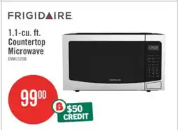 The Brick Frigidaire 1.1 Cu. Ft. Countertop Microwave - Stainless Steel - EMW1120-B offer
