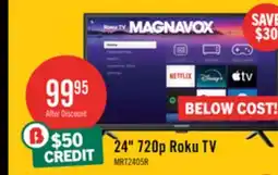 The Brick MAGNAVOX 24 HD Ready Roku Smart TV offer