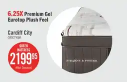 The Brick Stearns & Foster Founders Collection Cardiff City Eurotop Queen Mattress offer