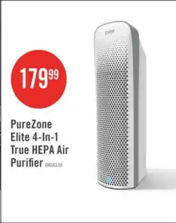The Brick PureZone Elite 4-In-1 True HEPA Air Purifier - CA-PEAIRTWR offer