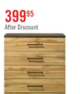 The Brick Silas Bedroom Chest of Drawers, 5-Drawer, 33W x 47.5H - Rustic Brown offer