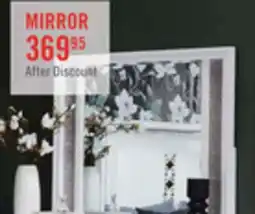 The Brick Ava Bedroom Dresser Mirror with LED Light, Glam - White offer