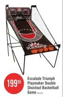 The Brick Escalade Triumph Playmaker Double Shootout Basketball Game offer