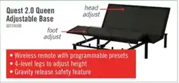 The Brick Quest 2.0 Queen Adjustable Base offer