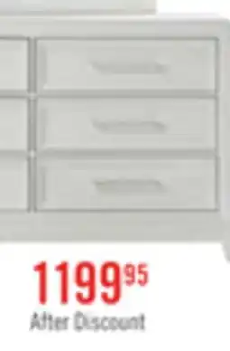 The Brick Vida Bedroom 6-Drawer Dresser, 66W x 40H - Sand offer