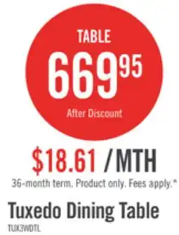 The Brick Tuxedo Dining Table with Glass Top, Pedestal Base, 72W - Grey & White offer