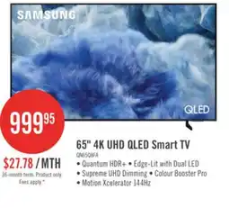 The Brick SAMSUNG 65 Q8F QLED AI 4K UHD Smart Tizen OS TV (QN65Q8FAAFXZC) - 2025 Model offer