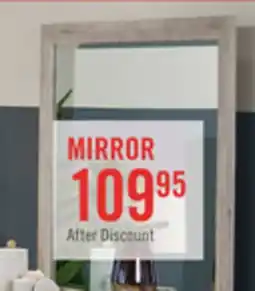 The Brick Lark Bedroom Dresser Mirror - Rustic White offer