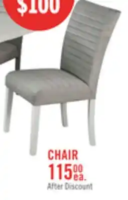 The Brick Garbo Dining Chair with Velvet Fabric, Wood - Grey offer