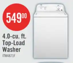 The Brick Inglis 4.0 Cu. Ft. Top-Load Washer - White - ITW4871FW offer