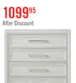 The Brick Vida Bedroom 5-Drawer Chest, 38W x 52H - Sand offer