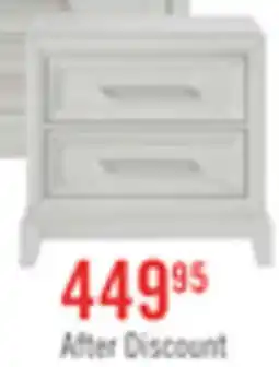 The Brick Vida Bedside 2-Drawer Nightstand, 27W x 28H - Sand offer