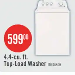 The Brick Inglis 4.4 Cu. Ft. Top-Load Washer - White - ITW4880HW offer