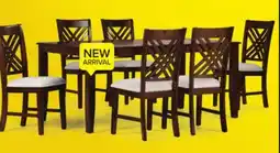 Leon's Kai 7-Piece Extendable Dining Set - Brown offer