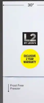 Leon's L2 29.5 18.7 Cu. Ft. White Bottom-Freezer Refrigerator - LRB19B5AWWC offer