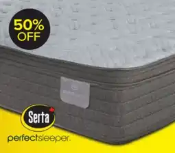 Leon's Serta Perfect Sleeper Pacific Medium Eurotop Queen Mattress offer