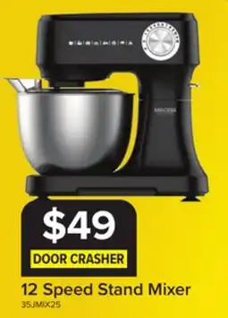 Leon's 3.5L Stand Mixer 12 Speed - Black offer