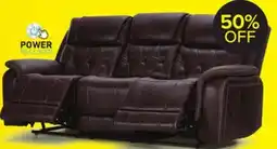 Leon's Laredo Power Reclining Sofa - Walnut offer