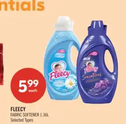 Shoppers Drug Mart FLEECY FABRIC SOFTENER offer