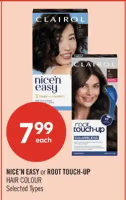 Shoppers Drug Mart NICE'N EASY or ROOT TOUCH-UP HAIR COLOUR offer