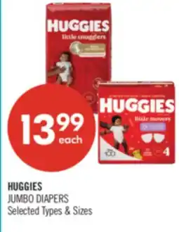 Shoppers Drug Mart HUGGIES JUMBO DIAPERS offer