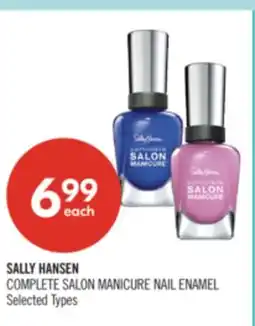Shoppers Drug Mart SALLY HANSEN COMPLETE SALON MANICURE NAIL ENAMEL offer