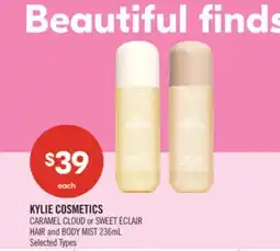 Shoppers Drug Mart KYLIE COSMETICS CARAMEL CLOUD or SWEET ÉCLAIR HAIR and BODY MIST offer