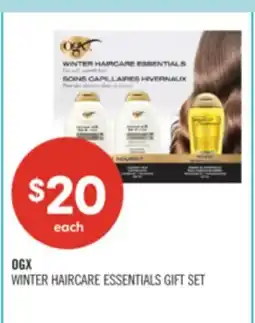 Shoppers Drug Mart OGX WINTER HAIRCARE ESSENTIALS GIFT SET offer