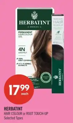 Shoppers Drug Mart HERBATINT HAIR COLOUR or ROOT TOUCH-UP offer