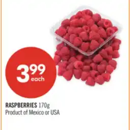 Shoppers Drug Mart RASPBERRIES offer