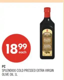Shoppers Drug Mart PC SPLENDIDO COLD PRESSED EXTRA VIRGIN OLIVE OIL 1L offer
