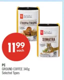 Shoppers Drug Mart PC GROUND COFFEE offer