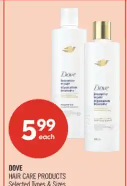 Shoppers Drug Mart DOVE HAIR CARE PRODUCTS offer