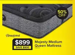 Leon's Beautyrest World Class Majesty Medium Queen Mattress offer