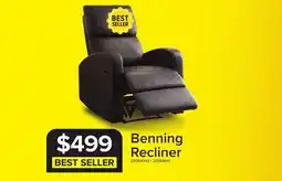 Leon's Benning Recliner - Dark Brown offer
