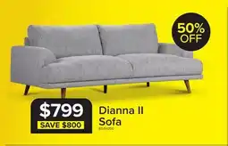 Leon's Dianna II Sofa - Grey offer