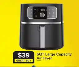 Leon's 5.7L / 6QT Large Capacity Air Fryer offer