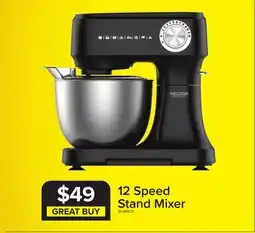 Leon's 3.5L Stand Mixer 12 Speed - Black offer