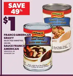 Independent City Market FRANCO AMERICAN GRAVY, 284 ML offer