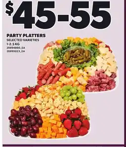 Independent City Market PARTY PLATTERS, 1-2.5 KG offer