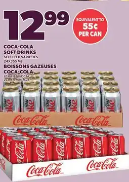 Independent City Market COCA-COLA SOFT DRINKS, 24X355 ML offer