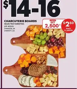 Independent City Market CHARCUTERIE BOARDS, 211-433 G offer